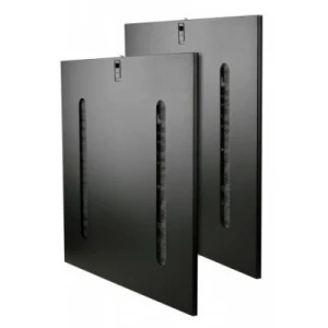 Tripp Lite series SmartRack Pass-Through Side Panel with Key-Locking Latches for 42U Server Rack Cabinet, 2 Panels - Image 1