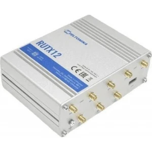 Teltonika RUTX12 Dual LTE Cat6 Dual-Band Wifi Industrial Router - Image 1