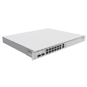 MikroTik Cloud Core Router 2216-1G-12XS-2XQ, 16-core CPU, 2x 100G QSFP, 14x 25G SFP - Image 1