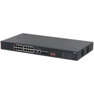 Dahua S3218-16ET-135 18-Port Unmanaged Desktop Switch with 16-Port PoE - Image 1