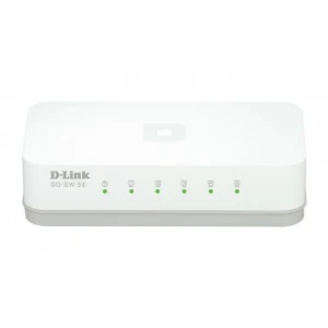 D-Link GO-SW-5E/E network switch Unmanaged Fast Ethernet (10/100) White - Image 1