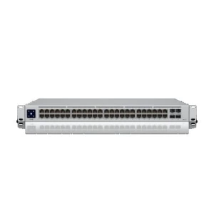 Ubiquiti Networks UniFi USW-48-POE network switch Managed L2 Gigabit Ethernet (10/100/1000) Power over Ethernet (PoE) 1U Stainless steel - Image 1