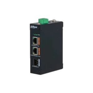 Dahua PFS3103-1GT1ET-60-V2 3-Port Unmanaged Hardened Desktop Switch with 2 Port PoE - Image 1