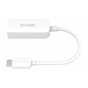 D-Link USB-C to 2.5G Ethernet Adapter DUB-E250 - Wired - USB Type-C - Ethernet - 2500 Mbit/s - White (DUB-E250) - Image 1