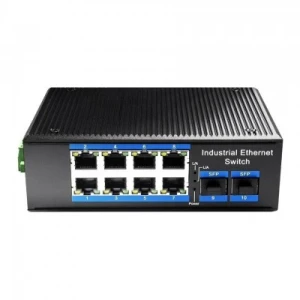 Cudy 8-Port Gigabit Industrial PoE Switch with 2 Gigabit SFP Port Unmanaged - Image 1