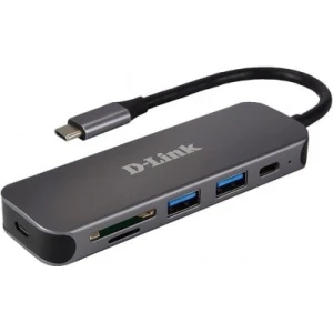 D-LINK DUB-2325/E 5in1 USB-C Hub with Card Reader - Image 1