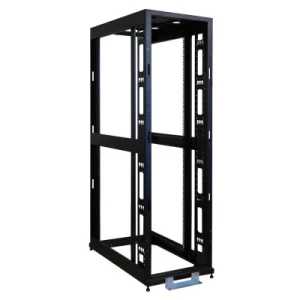 SmartRack 48U Standard-Depth 4-Post Premium Open Frame Rack with No Sides or Doors - Image 1