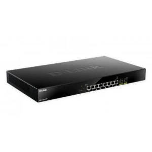 D-Link DMS-1100-10TP network switch Managed L2 2.5G Ethernet (100/1000/2500) Power over Ethernet (PoE) 1U Black - Image 1