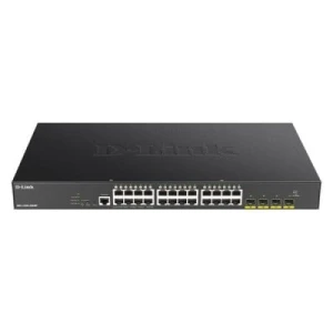 D-Link DGS-1250-28XMP/E Switch PoE 28-Port Smart Managed PoE+ 4x 10G - Image 1