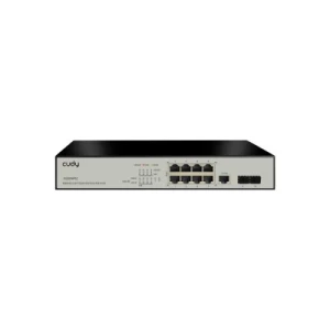 Cudy 8-Port Layer 2 Managed Gigabit PoE+ Switch with 2 Gigabit SFP Slots, 120W - Image 1