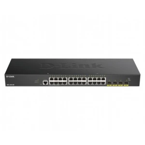 D-Link DGS-1250-28X network switch Managed L3 Gigabit Ethernet (10/100/1000) Black - Image 1