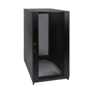 25U SmartRack Standard-Depth Half-Height Server Rack Enclosure, Doors and Side Panels - Image 1