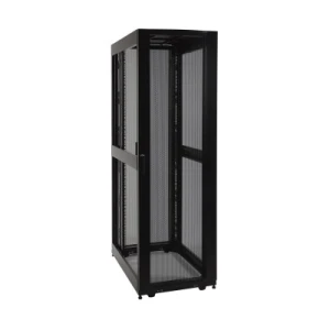 48U SmartRack Standard-Depth Rack Enclosure Cabinet - side panels not included - Image 1