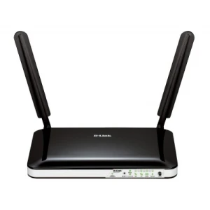 D-Link DWR-921/E - Wi-Fi 4 (802.11n) - Single-band (2.4 GHz) - Ethernet LAN - 3G - 4G - Black - White (DWR-921/E) - Image 1