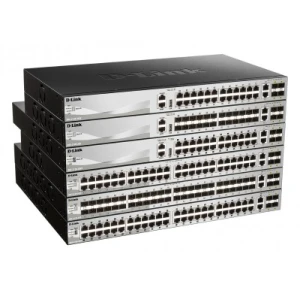 D-Link DGS-3130-30PS/E network switch Managed L3 Gigabit Ethernet (10/100/1000) Power over Ethernet (PoE) Grey - Image 1