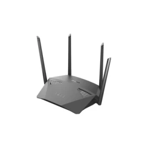 D-Link DIR-1950 - Wi-Fi 5 (802.11ac) - Dual-band (2.4 GHz / 5 GHz) - Ethernet LAN - Black - Tabletop router (DIR-1950) - Image 1