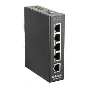 D-Link DIS-100E-5W network switch Unmanaged L2 Fast Ethernet (10/100) Black - Image 1