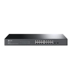 TP-Link TL-SG2218 JetStreamâ„¢ 16-Port Gigabit Smart Switch with 2 Gigabit SFP Slots - Image 1