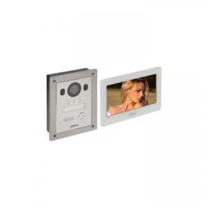 Dahua KTX01(F) Hybrid 2-Wire Video Doorphone Kit, 2MP Camera, 7" Touchscreen, Wi-Fi, Alarm System, IP65 - Image 1