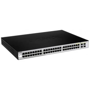 D-Link DGS-1210-48 network switch Managed L2 Black - Image 1