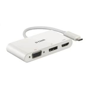 D-Link DUB-V310 notebook dock/port replicator Wired USB 3.2 Gen 1 (3.1 Gen 1) Type-C White - Image 1