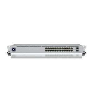Ubiquiti Networks UniFi 24-Port PoE Managed L2/L3 Gigabit Ethernet (10/100/1000) Power over Ethernet (PoE) 1U Silver (USW-24-POE) - Image 1