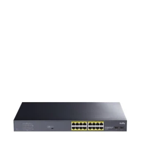Cudy 16-Port Gigabit PoE+ Switch with 2 Gigabit SFP ports 200W Unmanaged - Image 1