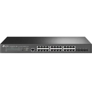 TP-Link TL-SG3428XPP-M2 JetStreamâ„¢ 24-Port 2.5GBASE-T and 4-Port 10GE SFP+ L2+ Managed Switch with 16-Port PoE+ & 8-Port PoE++ - Image 1