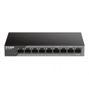 D-Link DSS-100E-9P - Unmanaged - Fast Ethernet (10/100) - Power over Ethernet (PoE) (DSS-100E-9P) - Image 1