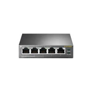 TP-Link TL-SF1005P 5-Port 10/100 Mbps Desktop Switch with 4-Port PoE+ - Image 1