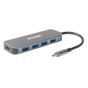D-Link USB-C to 4-Port USB 3.0 Hub with Power Delivery DUB-2340 - Image 1