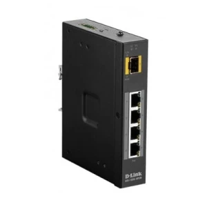 D-Link DISâ€‘100Gâ€‘5PSW Unmanaged L2 Gigabit Ethernet (10/100/1000) Power over Ethernet (PoE) Black - Image 1