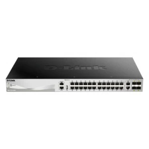 D-Link DGS-3130-30TS/E network switch Managed L3 Gigabit Ethernet (10/100/1000) Grey - Image 1