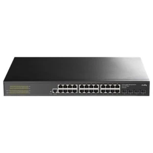 Cudy 24-Port Layer 2 Managed Gigabit Switch with 4 Gigabit SFP Slots - Image 1
