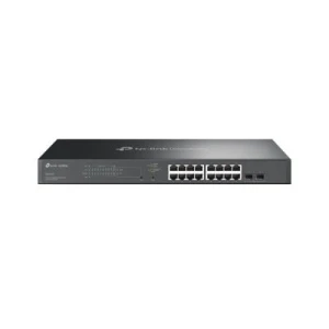 TP-Link SG2218P (TL-SG2218P) JetStreamâ„¢ 18-Port Gigabit Smart Switch with 16-Port PoE+ - Image 1