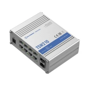 Teltonika TSW210 Industrial Gigabit Switch 2x SFP - Image 1