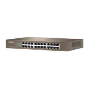 Tenda 24-Port Fast Ethernet Rack-Mount Switch â€“ TEF1024D - Image 1