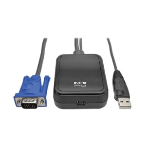 KVM Console to USB 2.0 Portable Laptop Crash Cart Adapter with File Transfer and Video Capture, 1920 x 1200 @ 60 Hz - Image 1