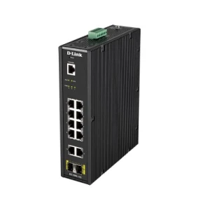 D-Link DIS-200G-12S network switch Managed L2 Gigabit Ethernet (10/100/1000) Black - Image 1