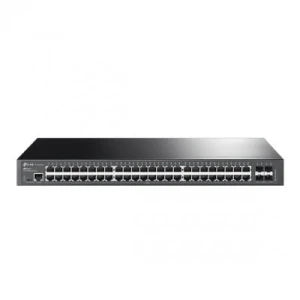 TP-Link TL-SG3452X JetStreamâ„¢ 48-Port Gigabit L2+ Managed Switch with 4 10GE SFP+ Slots - Image 1