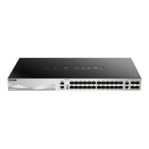D-Link DGS-3130-30S Managed L3 10G Ethernet (100/1000/10000) Black, Grey - Image 1