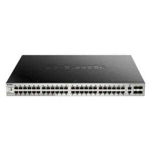 D-Link DGS-3130-54PS/E network switch Managed L3 Gigabit Ethernet (10/100/1000) Power over Ethernet (PoE) Grey - Image 1
