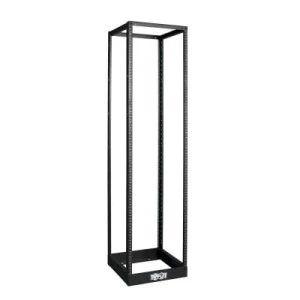 45U SmartRack 4-Post Open Frame Rack, 1000 lbs (453.6 kgs) Capacity - Organize and Secure Network Rack Equipment - Image 1