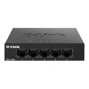 D-Link DGS-105GL/E - Unmanaged - Gigabit Ethernet (10/100/1000) (DGS-105GL/E) - Image 1