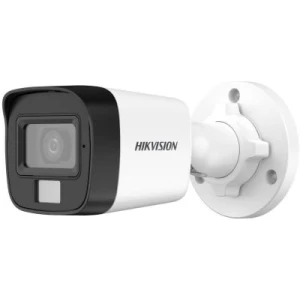 Hikvision DS-2CE16D0T-LFS(2.8mm) 2MP Smart Hybrid Light Audio Fixed Mini Bullet Camera - Image 1