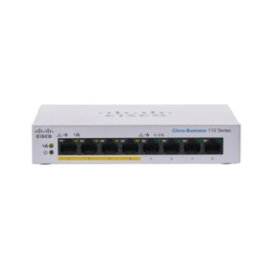CBS110-8PP-D-UK | Cisco 8-Port Unmanaged Gigabit PoE Switch - Image 1