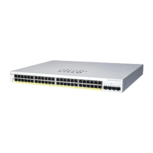 CBS220-48P-4G-UK | Cisco 48-Port Smart Gigabit PoE+ Switch - Image 1