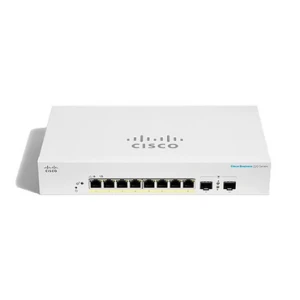 CBS220-8FP-E-2G-UK | Cisco 8-Port Smart Gigabit PoE+ Switch - Image 1