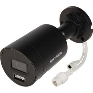 Hikvision DS-2CD2046G2H-IU(2.8mm)(eF)/BLACK 4 MP Powered by Darkfighter Fixed Mini Bullet Network Camera - Image 1