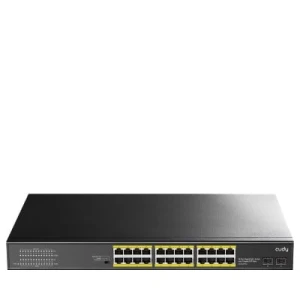 Cudy 24-Port Gigabit PoE+ Switch with 2 SFP ports 300W Unmanaged - Image 1